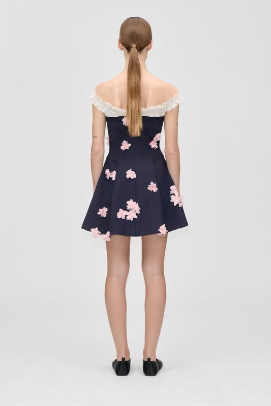 PINK PETUNIA MINI DRESS