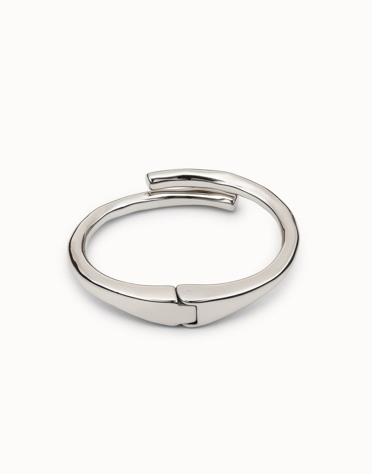 TUBULAR SHAPED BANGLE SILVER