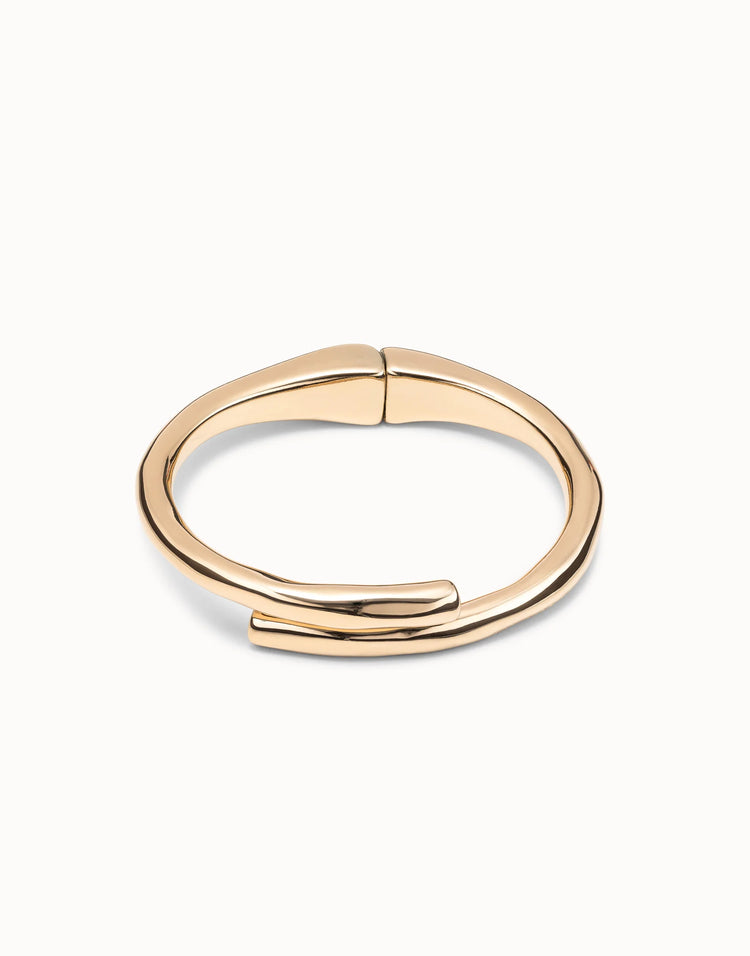 TUBULAR SHAPED BANGLE GOLD