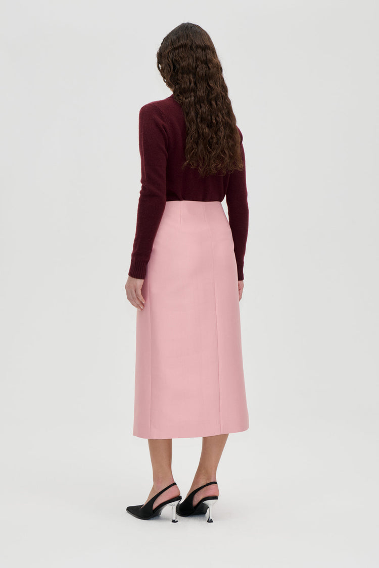 PENCIL MIDI SKIRT