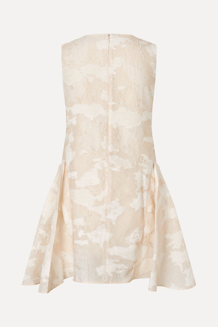 MULTIFLOWERS SHORT DRESS