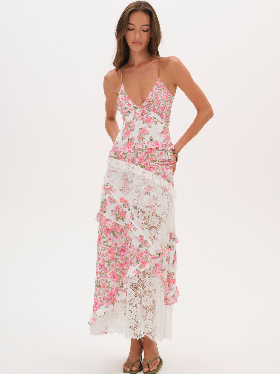 love and lemons rosalyn maxi dress For Love and Lemons Rosalyn Maxi in Blue  TrenLend