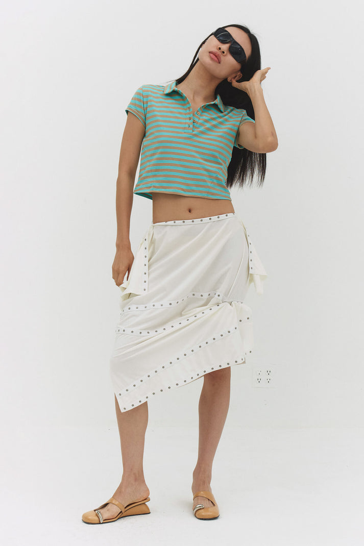 SNAP DOLMAN DRESS