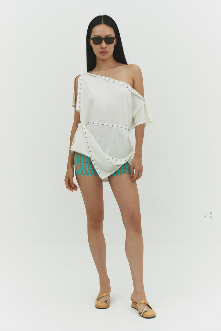 SNAP DOLMAN DRESS