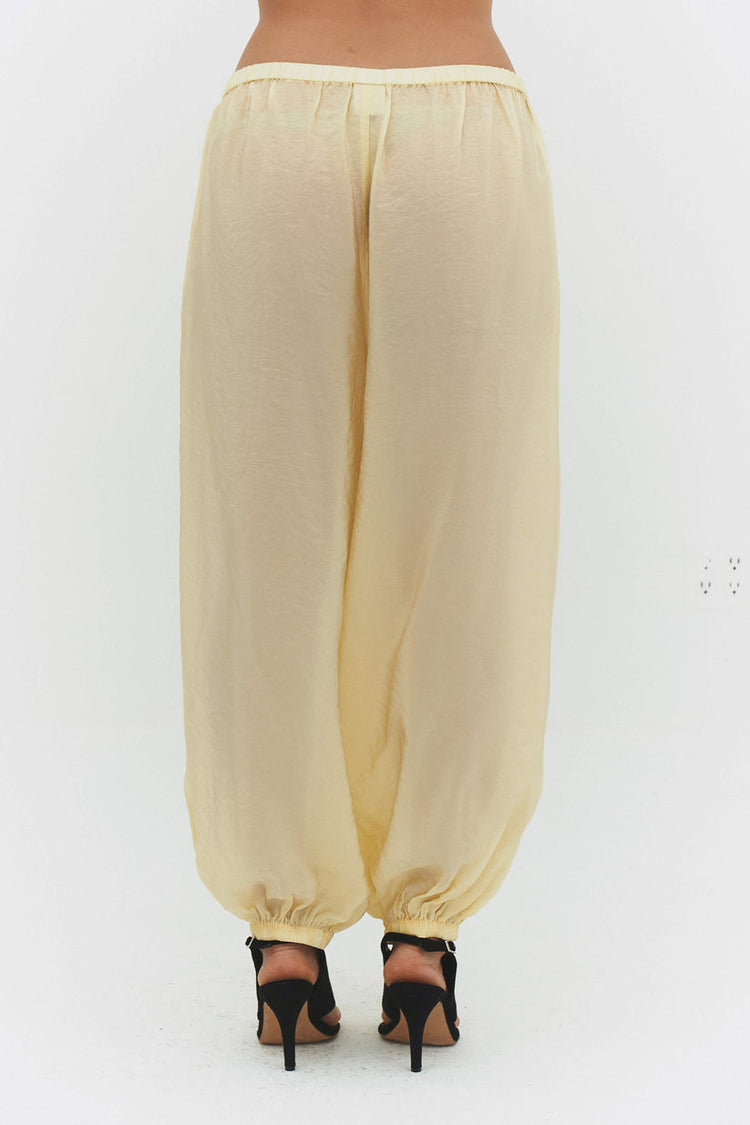 CINCH WAIST BALLOON PANT