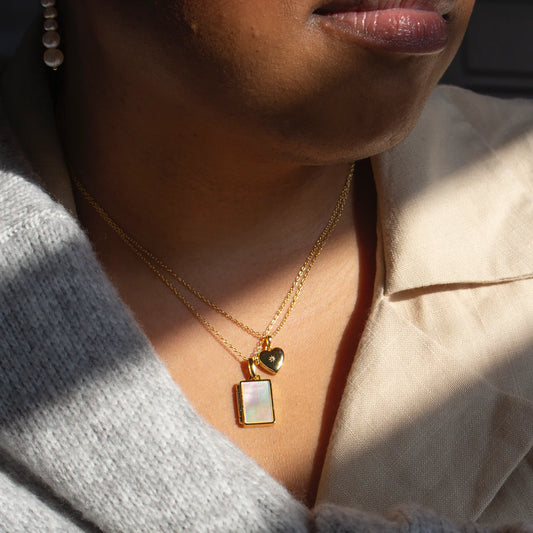 HEIRLOOM CHARM NECKLACE GOLD