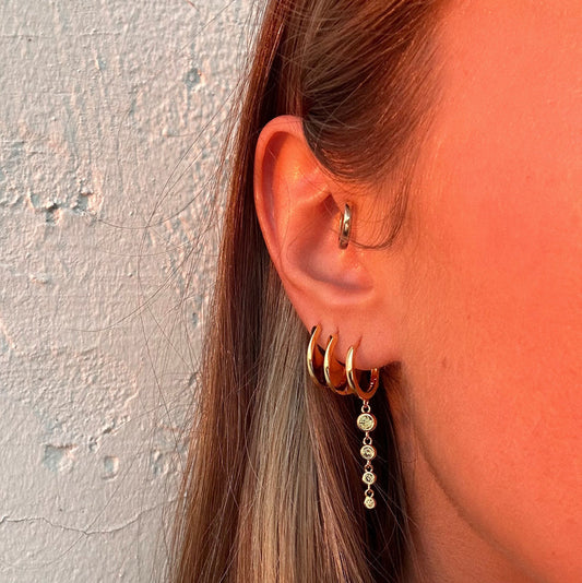 Brooklyn earrings gold