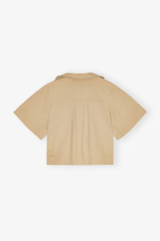 KHAKI BLOUSE