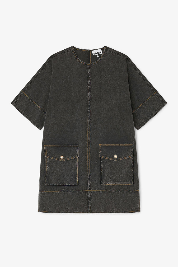 BOXY KIMONO MINI DRESS