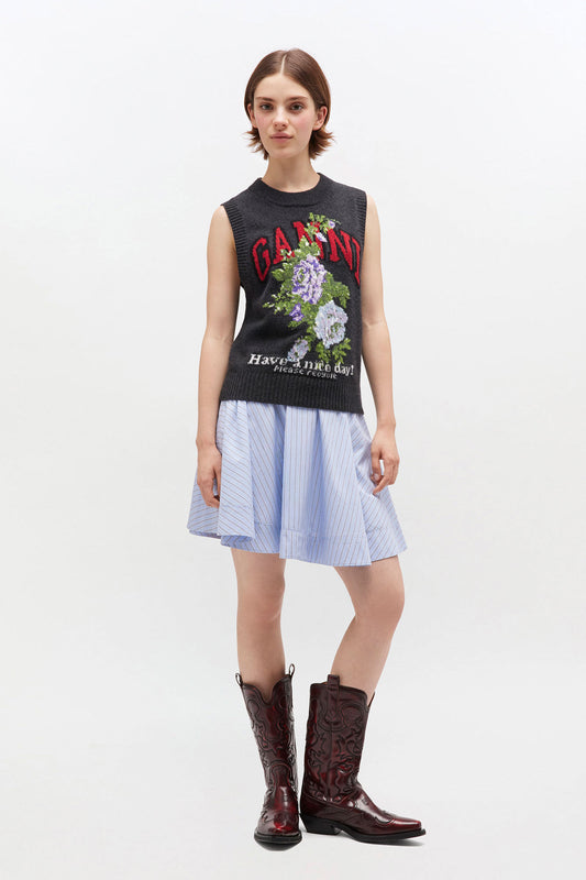 COTTON CIRCLE SKIRT