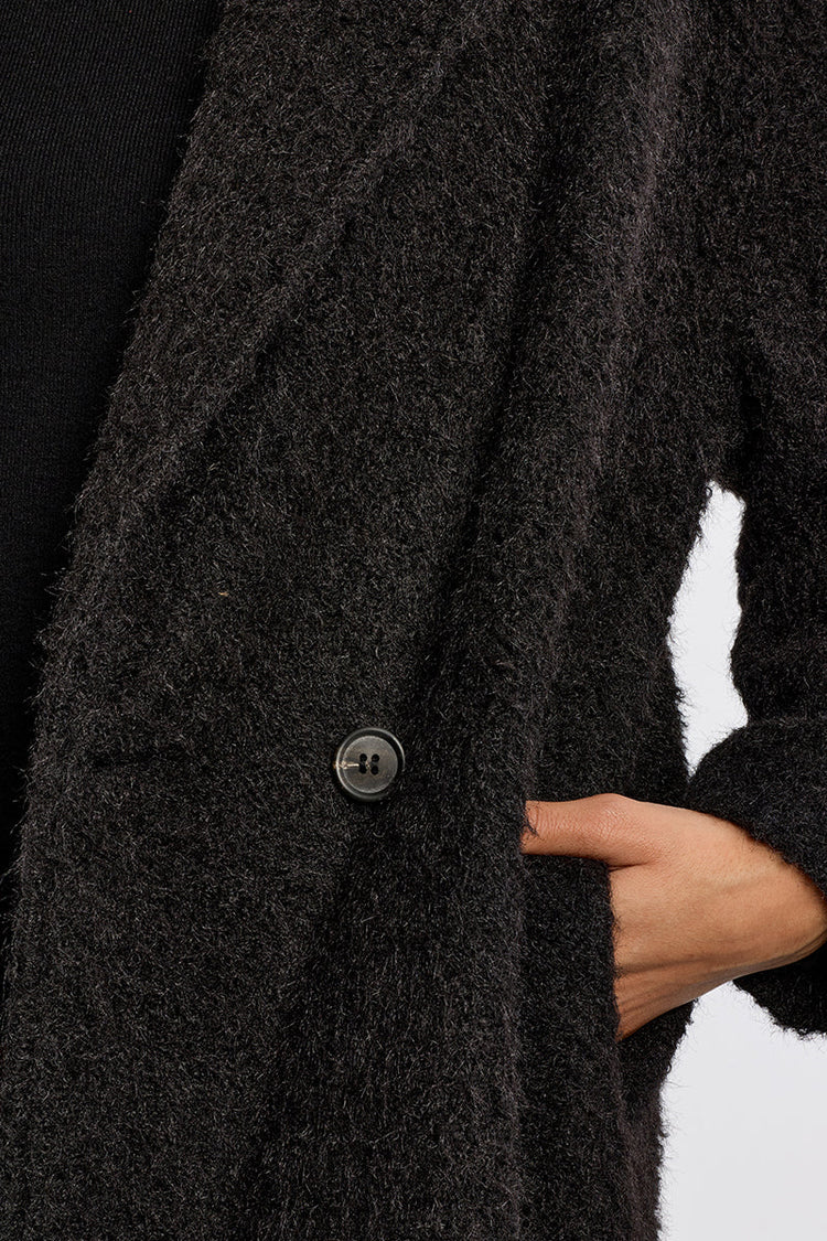 TERRY KNIT COAT