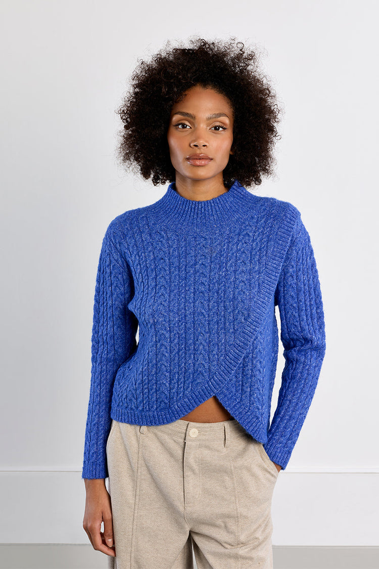 ASYMMETRICAL SWEATER