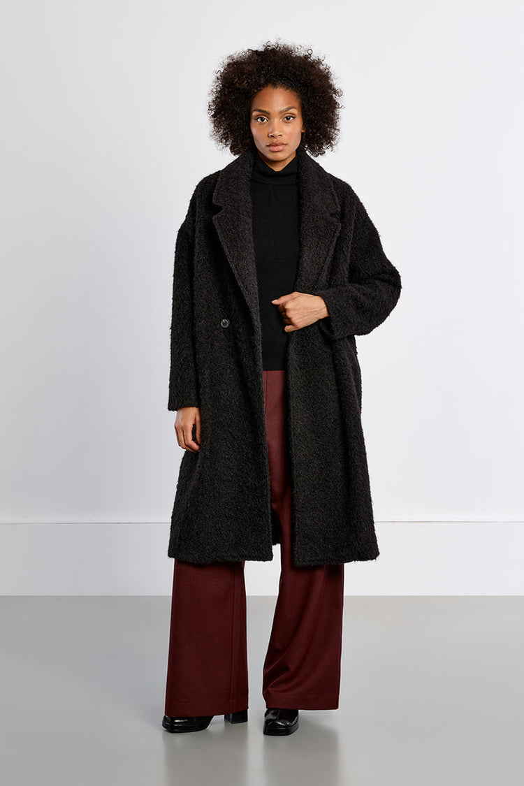 TERRY KNIT COAT