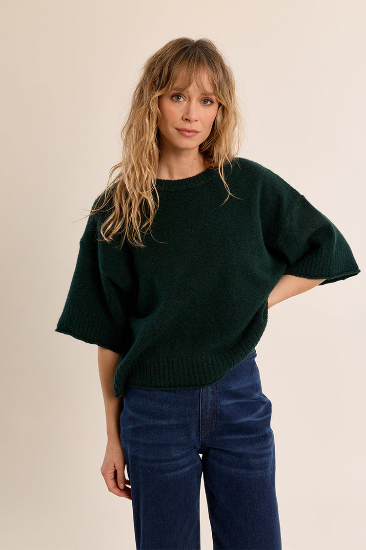 FLARED SWEATER