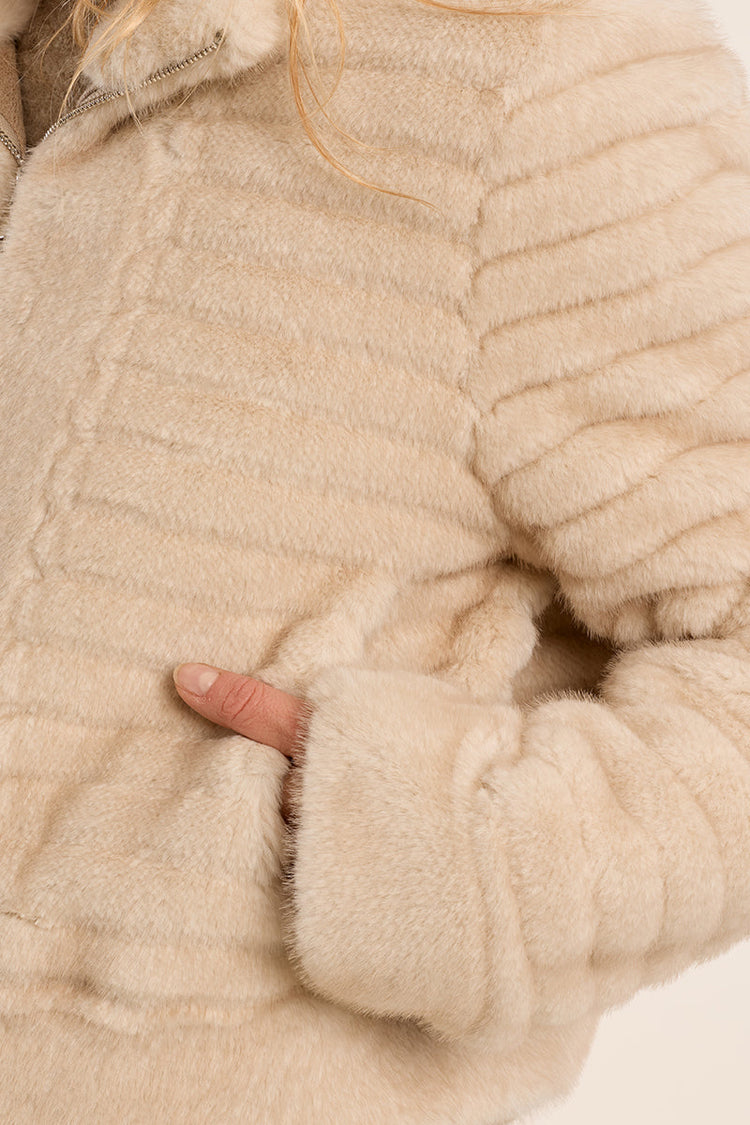 FAUX FUR JACKET