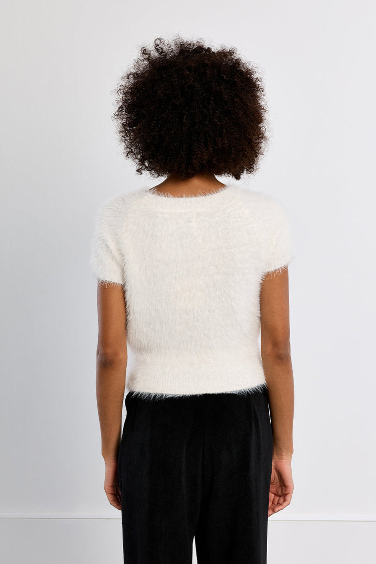 FUZZY SWEATER