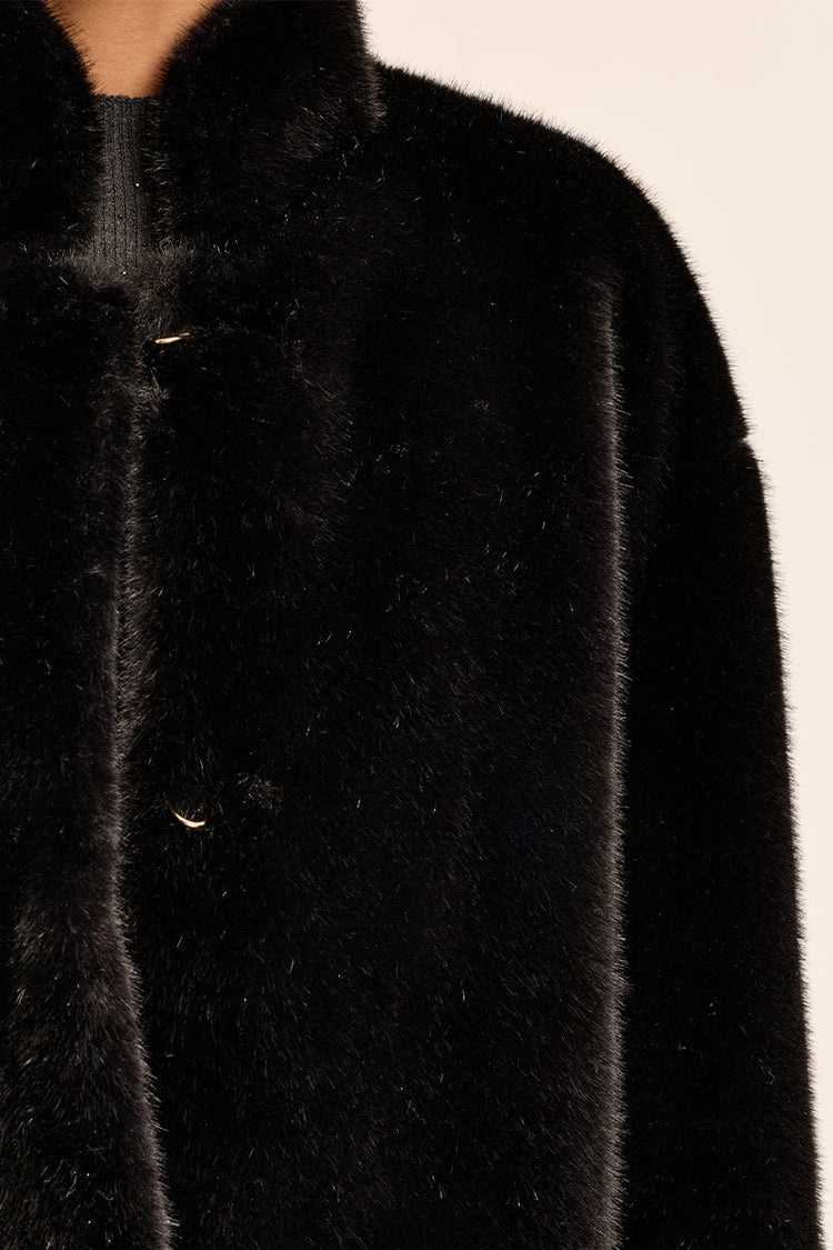 FAUX FUR COAT