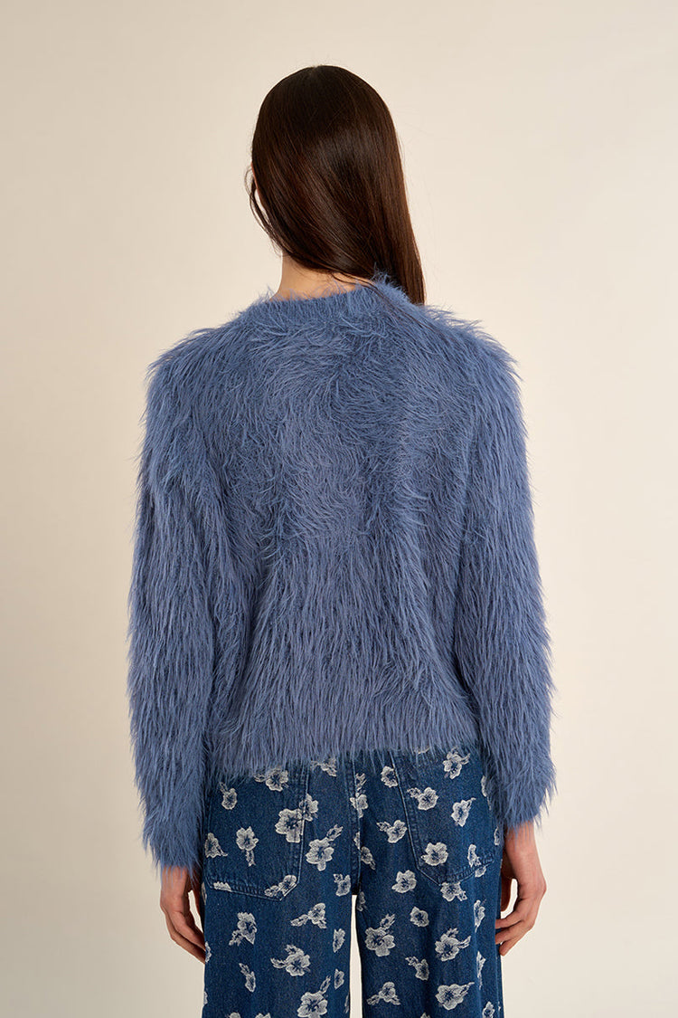 FUZZY CARDIGAN