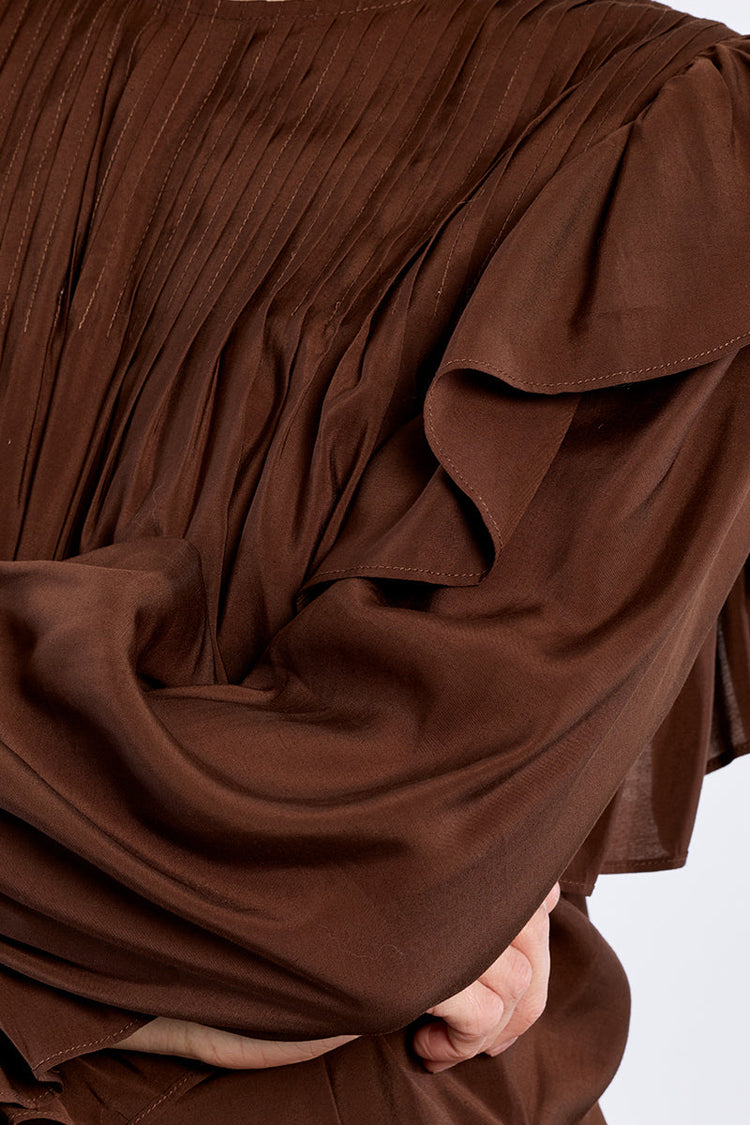 RUFFLE BLOUSE